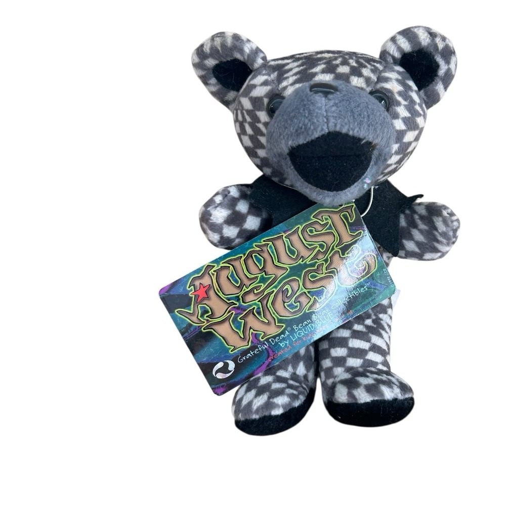 Grateful‎ Dead plush bear 1998 August West 5-16-93 Sam Boyd Silver Bowl